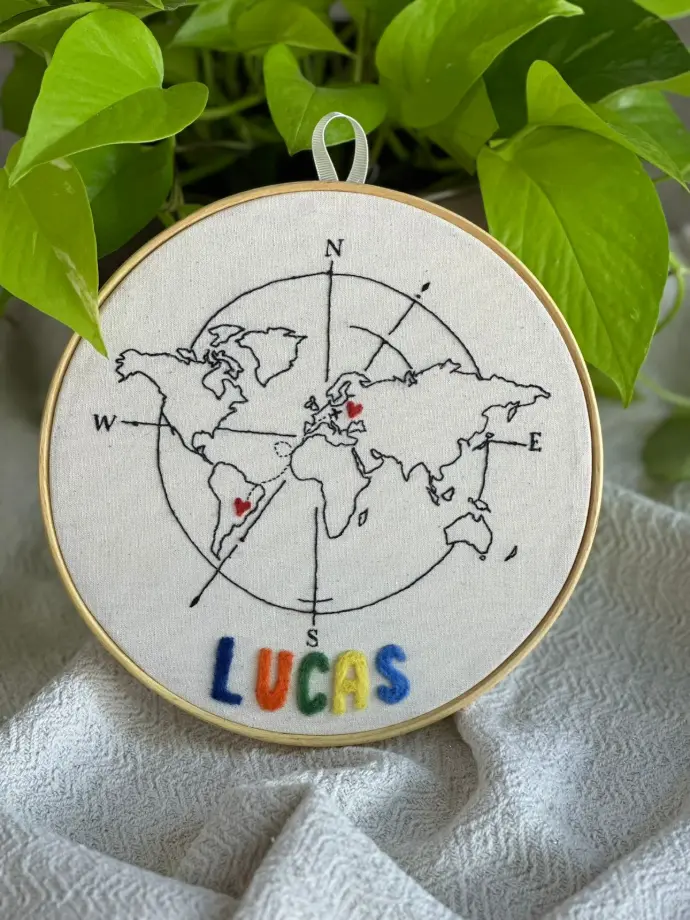 Porta Maternidade Bastidor